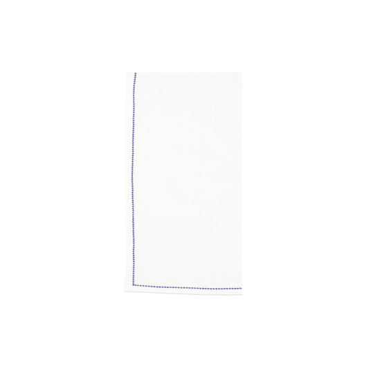 Cotone Linens Ivory Napkins with Stitching - Set of 4