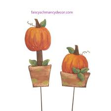 Clay Pot Pumpkins