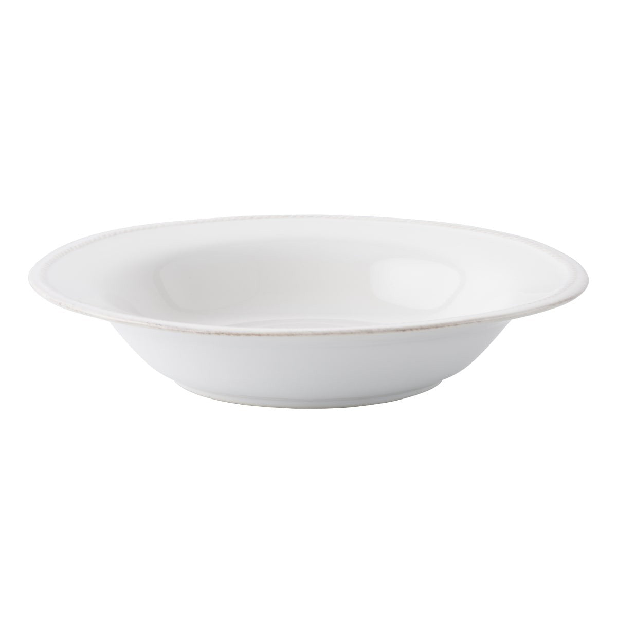 Berry & Thread  Rimmed Soup Bowl - Whitewash