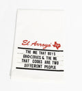 Two Different People Tea Towel