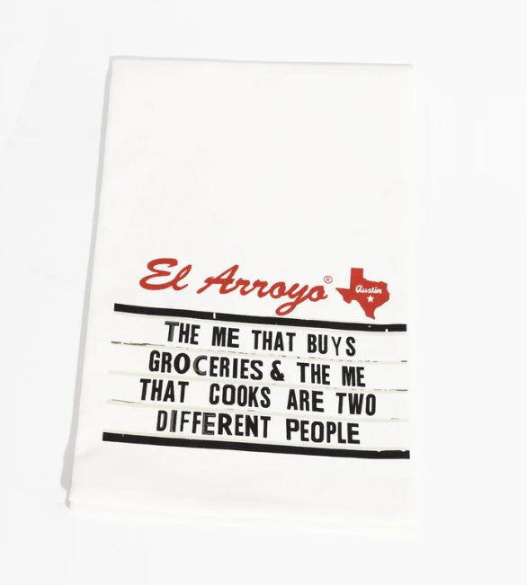 Two Different People Tea Towel