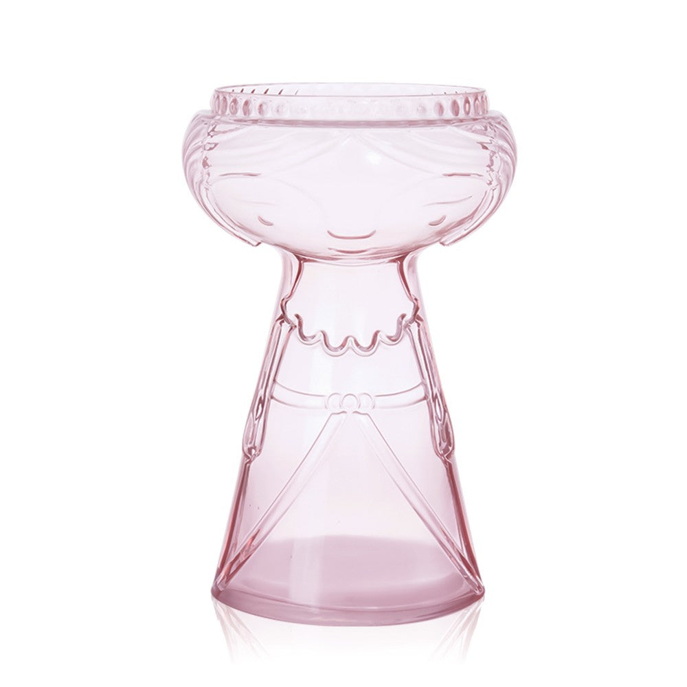Pink Angel Glass Vase