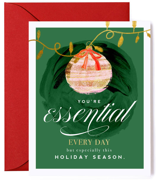 Essential Worker Thank You Holiday Card