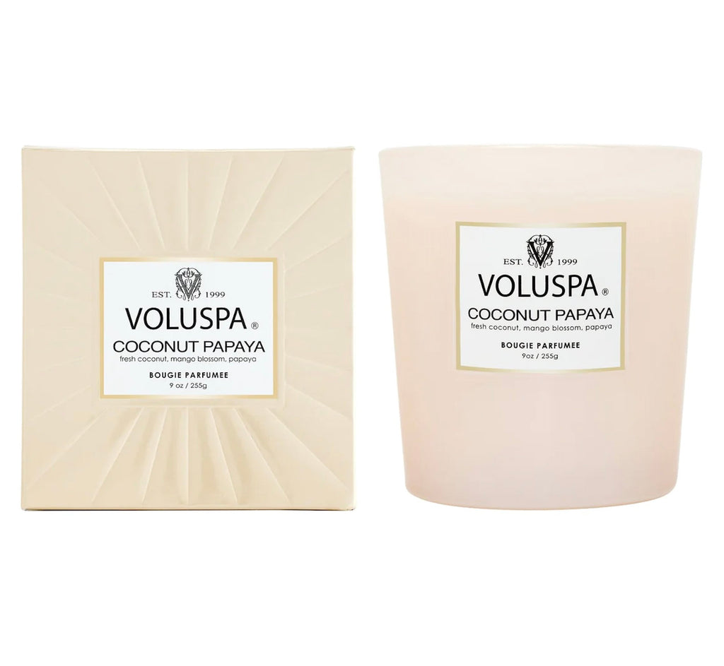 Coconut Papaya Classic Candle