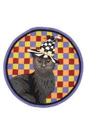 Cat in Hat Rug - 3' Round