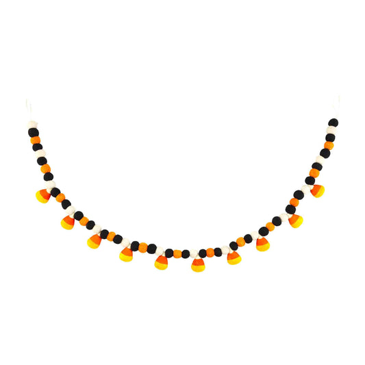 Candy Corn Halloween Garland