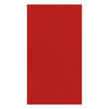 Paper Linen Solid Guest Towel Napkins, Red - 12 Per Package