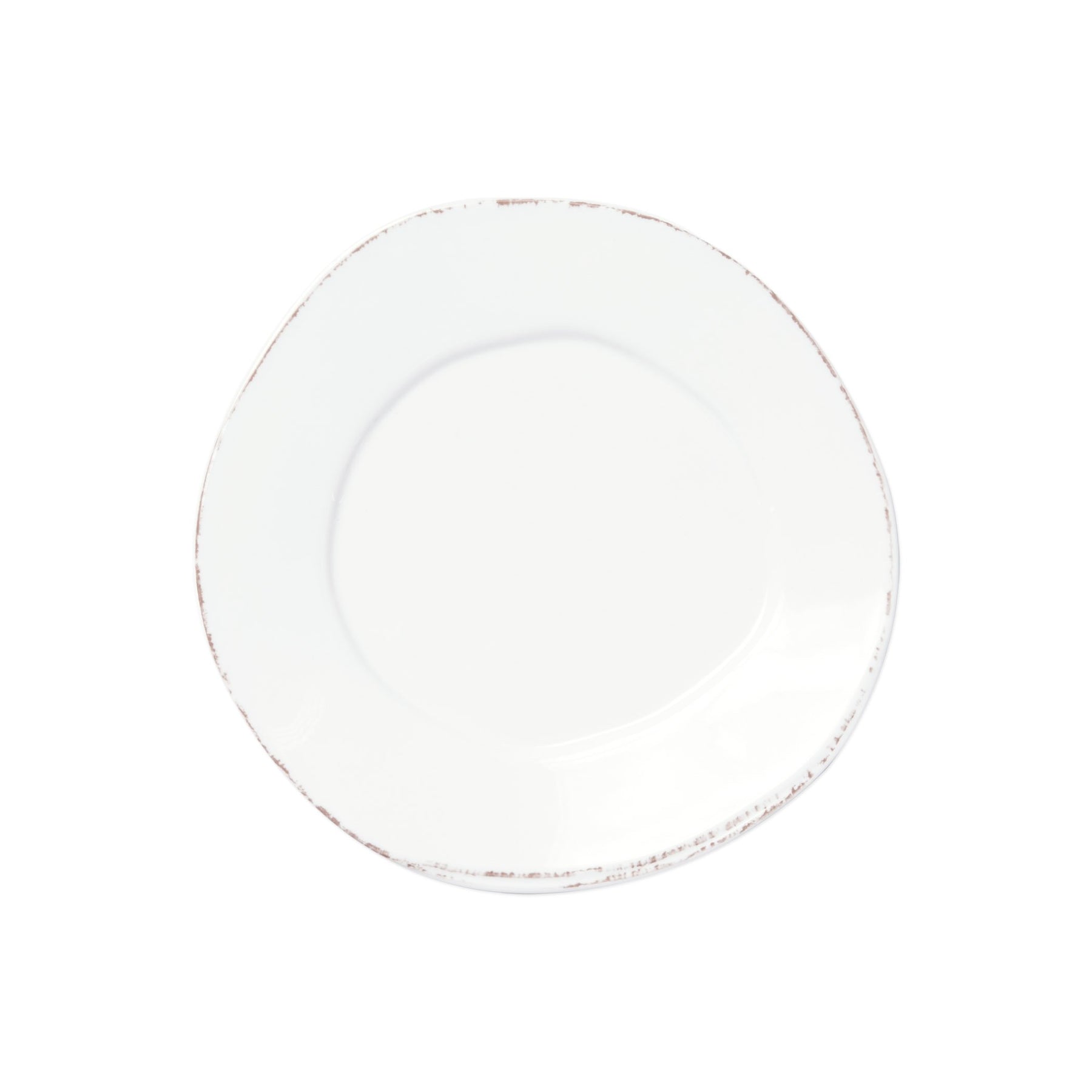 Melamine Lastra White Dinner Plate