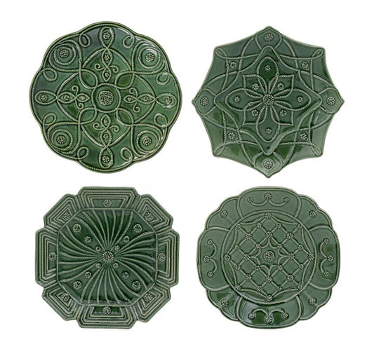 Veronica Beard Jardins Du Monde Party Plate, Set of 4