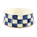 Royal Check Large Pet Dish