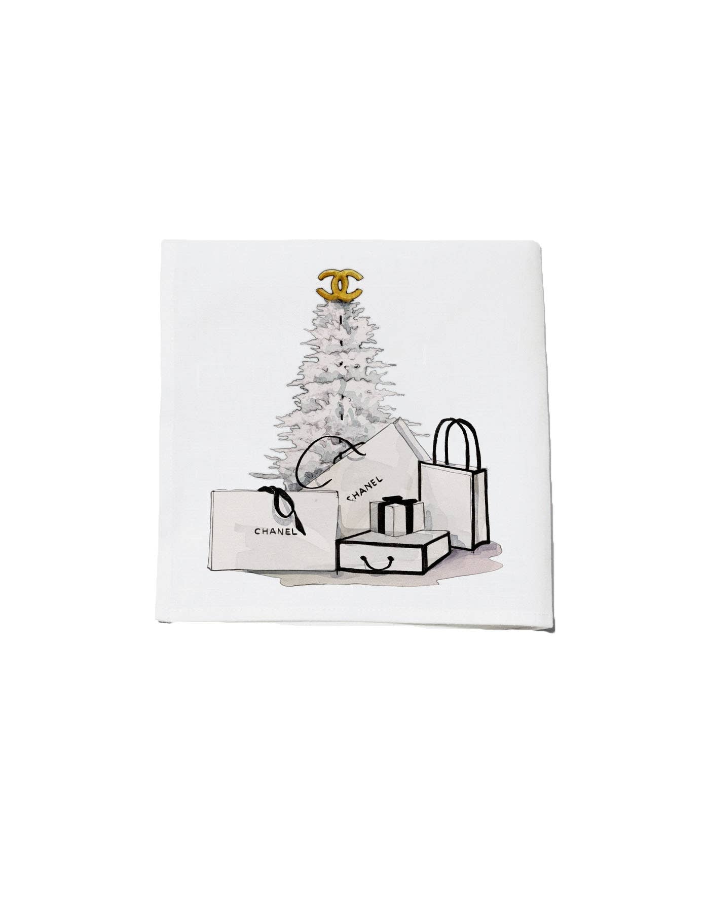 White Tree - Cocktail Napkin