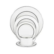Library Lane Platinum 5 pc Place Setting