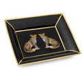 MW Twin Leopards Trinket Tray