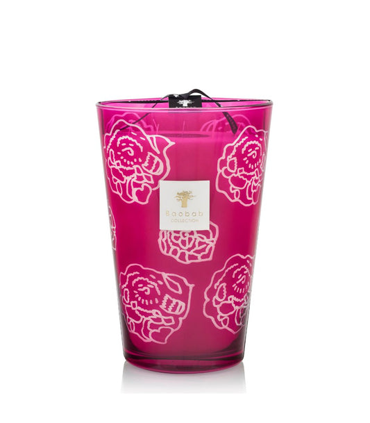 Max 35 Candle Roses Burgandy