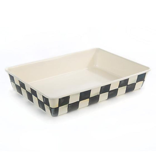 Courtly Check Enamel Baking Pan - 9" x 13"