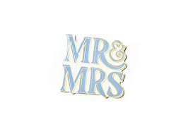 Blue Mr and Mrs Big Attachment