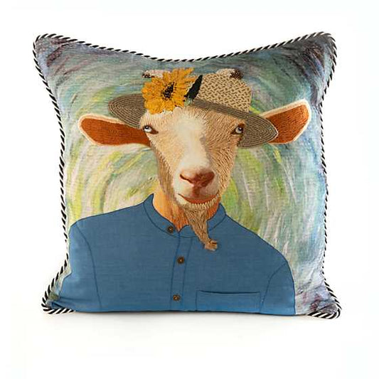 Vincent Van Goat Pillow