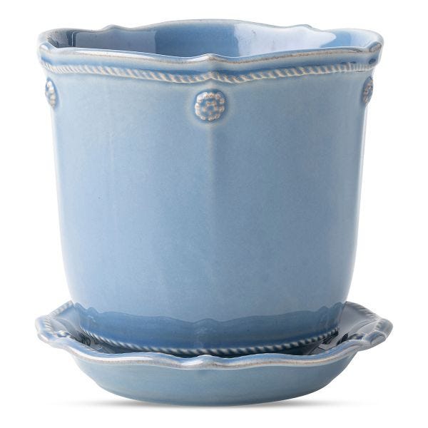 Berry & Thread Planter 7 in. - Chambray