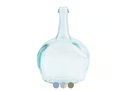 Clear Bottleneck Glass Vase