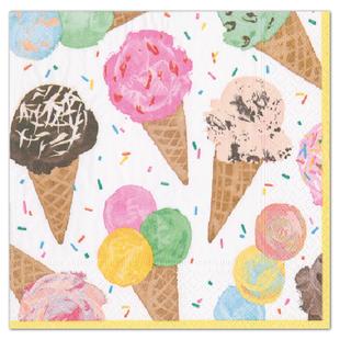 Scoop Paper Luncheon Napkins - 20 Per Package