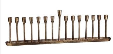Taper Candleholder x15 Antoque Bronze