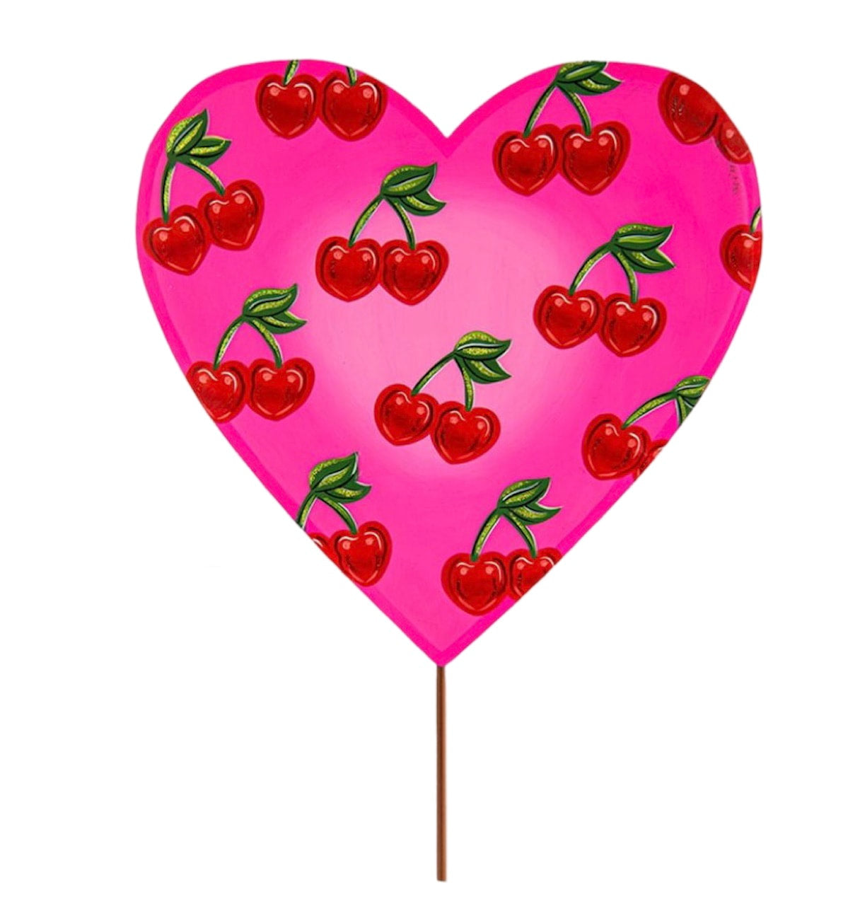 Cherry Heart Trio Large