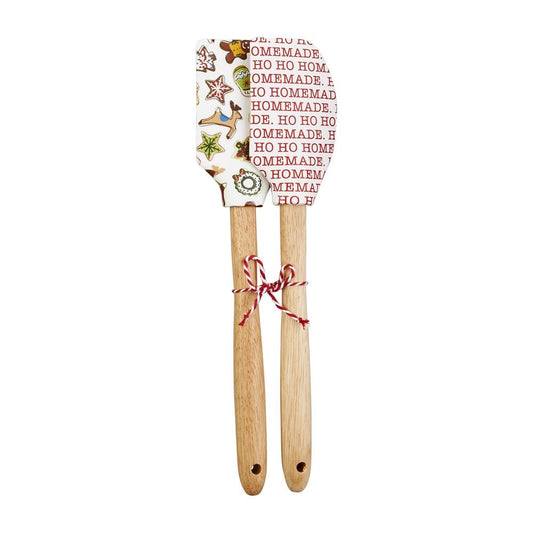 Homemade Christmas Spatula Set