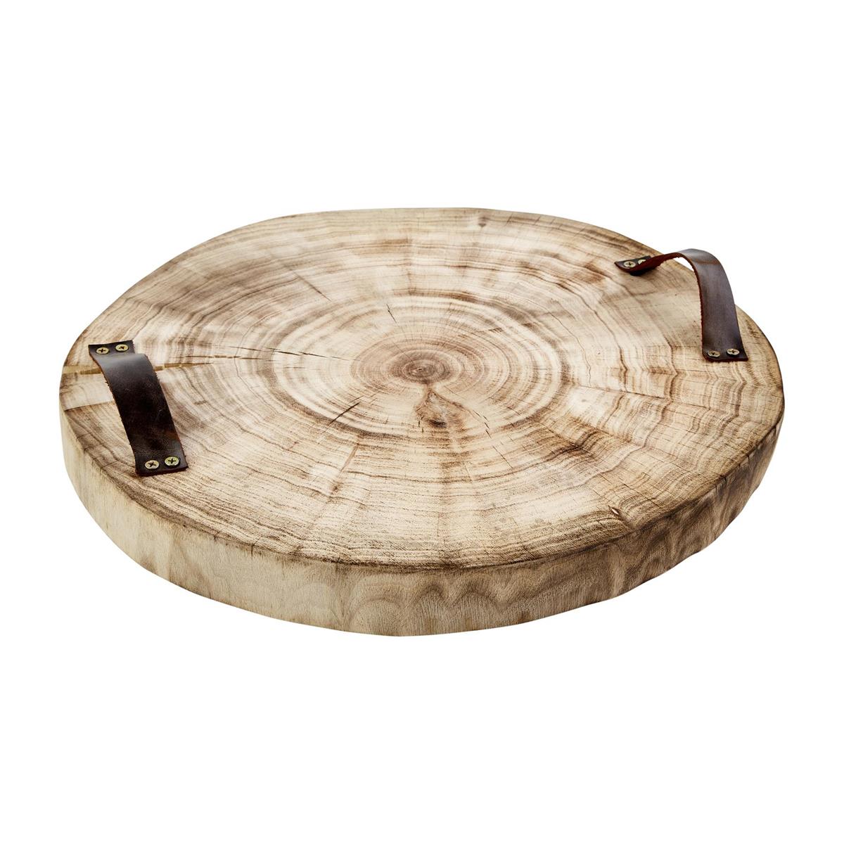 Wood Slice Tray