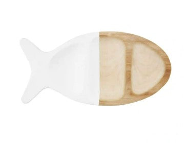 Two-Tone Fish Shaped Bowl