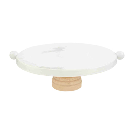 Bead Handle Cake Stand