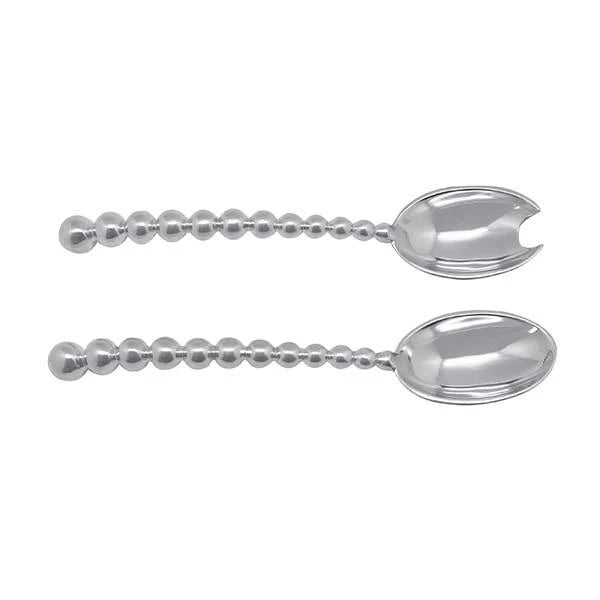 Pearled Salad Servers