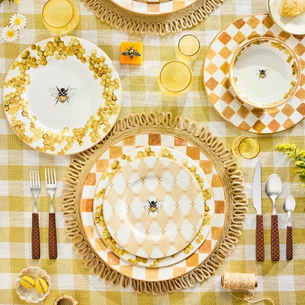 Queen Bee Salad Plate