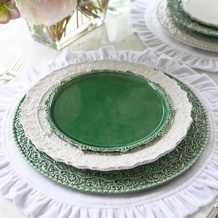 Green Imperial Salad/Dessert Plate