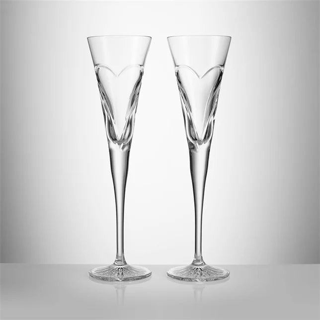 Wishes Love & Romance Toasting Flute Set of 2