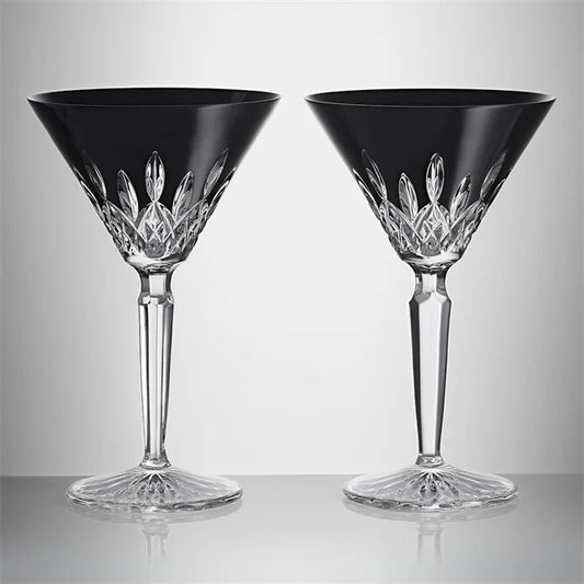 Lismore Black Martini Set of 2
