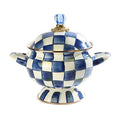 Royal Check Enamel Tureen