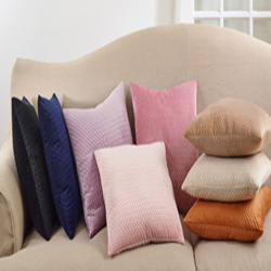 Rust Pinsonic Velvet Pillow