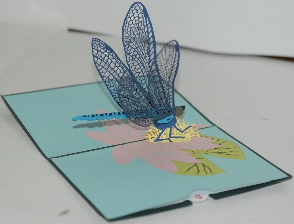 Drangonfly Pop Up Card