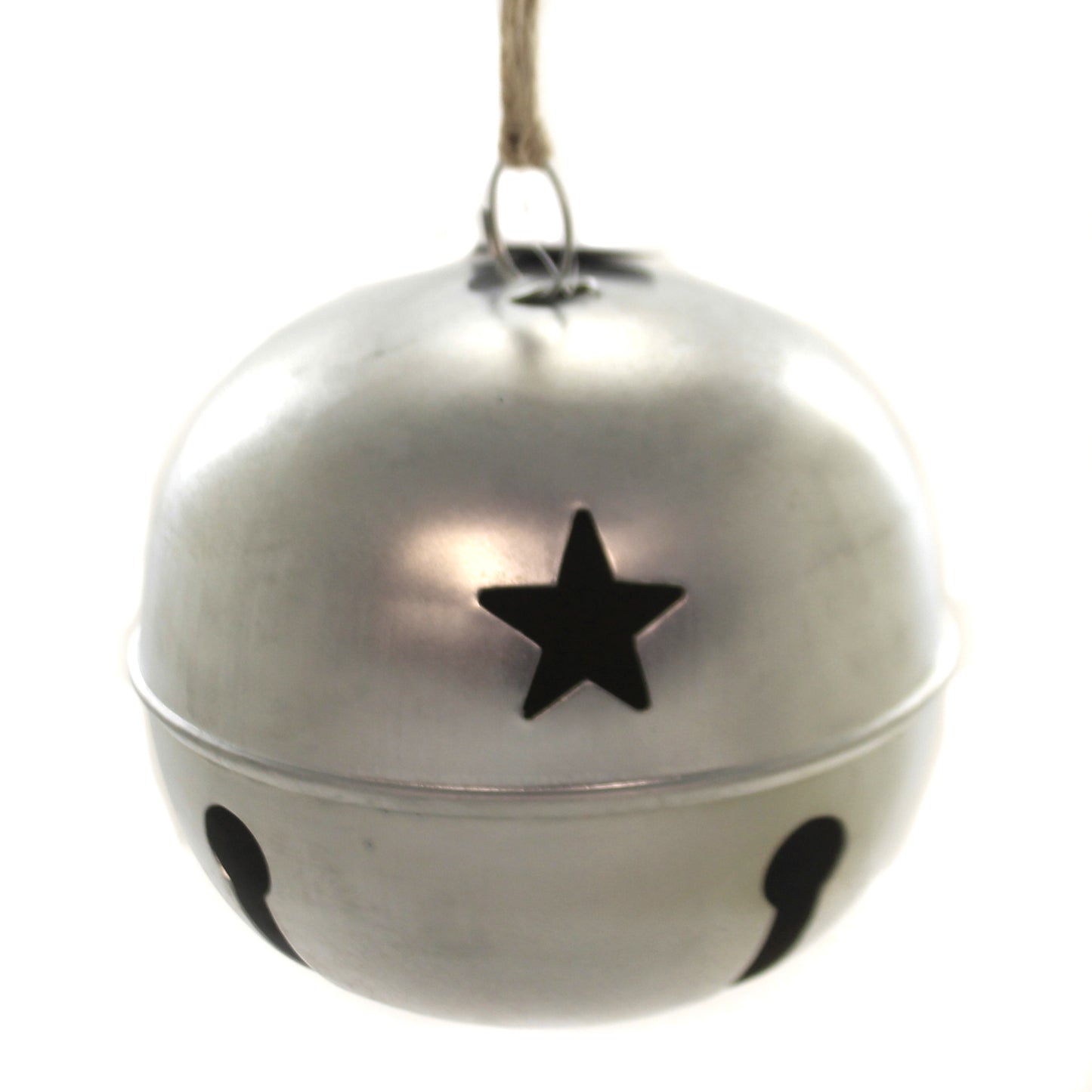 7" Silver Jingle Bell