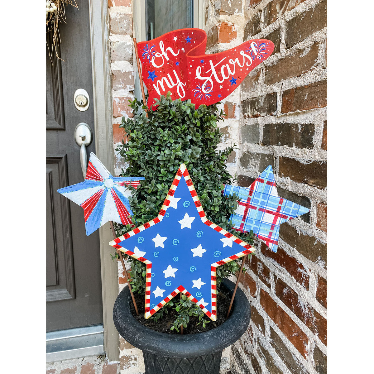 "Oh My Stars" Pennant Flag