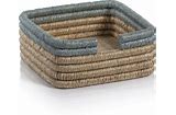 La Côte Coiled Rattan and Abaca Napkin Holder