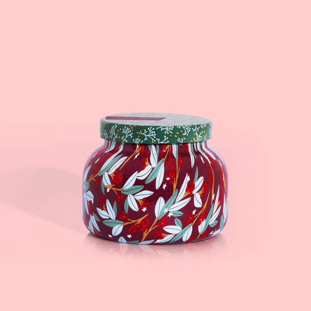 Tinsel & Spice Holiday Pattern Play Signature Jar, 19 oz