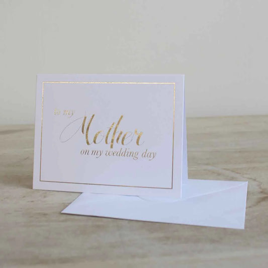 To My Mother Classic Note Card
