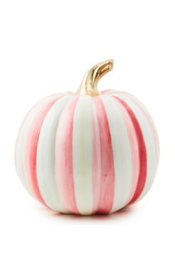 Bubblegum Pink Stripe Medium Pumpkin