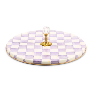 Violet Check Cheese Course