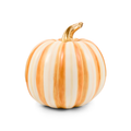 Amber Stripe Medium Pumpkin