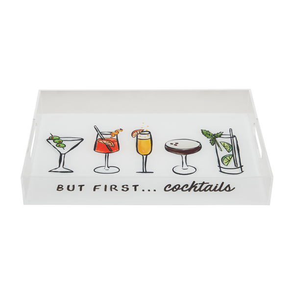 Acrylic Bar Cocktail Tray