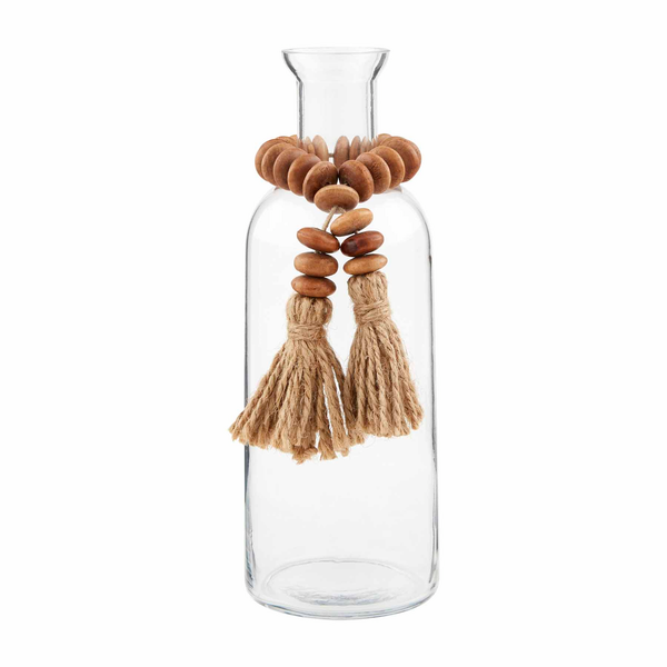 Tassel Bead Bud Vase