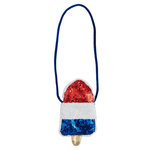 Patriotic Flag Light-Up Purse