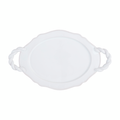 Twisted Handle Ceramic Platter